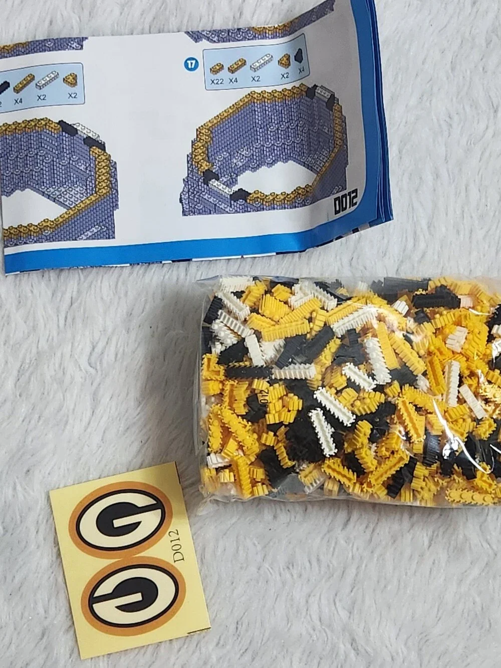 CONNECTION BUILDING BLOCK Football Model Ornament